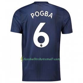 Günstige Fußballtrikots Manchester United Pogba 6 2018-2019 Kurzarm Ausweichtrikot kaufen
